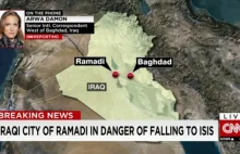 CNN: Irackie miasto Ramadi oblężone przez Państwo Islamskie. Ważny ośrodek...