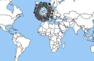 Mapa imigracji na świecie