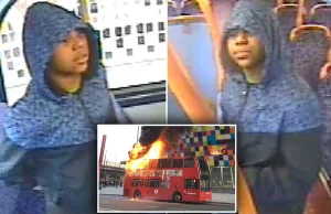 W Londynie w dzielnicy Lewisham czarnoskóry podpalił autobus (eng)