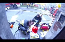 Polscy strażacy w akcji