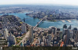 Spektakularna panorama Nowego Jorku z 1 WTC