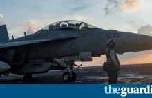 Załoga US Navy uziemiona za rysunek penisa na niebie
