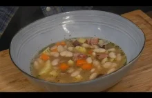 Rozgrzewająca zupa fasolowa