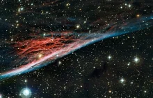 Mgławica Ołówek - pozostałość po wybuchu supernowej sprzed 11 tysięcy lat