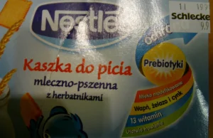 Uwaga na zepsute kaszki Nestle z aktualną datą ważności