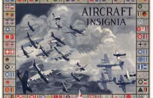 Insygnia wojskowych samolotów - amerykańska grafika z II Wojny