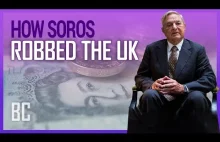 Jak George Soros zarobił miliard dolarów niszcząc tym samym gospodarkę UK