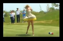 Ivanka Trump gra w golfa w szpilkach i sukience