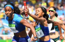 Kontrowersje w sztafecie 4x100 m. Amerykanki miały odpaść, ale... powtórzą bieg!