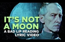 "It's not a moon" - muzyczny hit nagrany dawno dawno temu w odległej galaktyce!