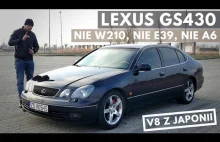 2001 Lexus GS430 - Japoński rywal PREMIUM z segmentu E. TEST