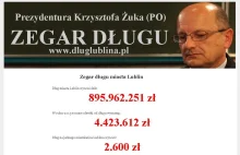 Lubelski zegar długu tyka...