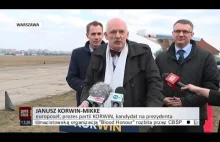 Janusz Korwin-Mikke ruszył w Polskę awionetką Air Korwin One (16.03.2015...
