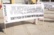 ''Nie wpychajcie nas w wojnę z Białorusią''