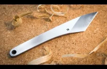 Wykuwanie japońskiego noża Kiridashi