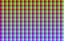 16.7 miliona kolorów - wszystkie kolory RGB