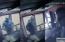 Wideo z napadu na salon gier w Rydułtowach