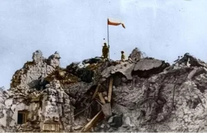 Niesamowite zdjęcia z walk o Monte Cassino