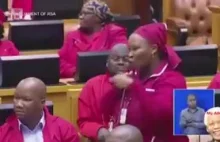 Meanwhile in the South African parliament