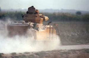 Tureckie czołgi najechały Syrię. Pompeo: USA nie dały zielonego światła