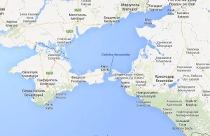 Most na Cieśninie Kerczeńskiej - połączenie Krymu z Rosją