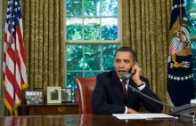 Do kogo i ile razy dzwonił Obama w 2014? Mapka
