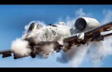 Awesome A-10 Warthog in Action / Firing the Dreaded GAU-8 Gatling Gun VS...