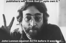 ACTA - John Lenon o nim wspominał