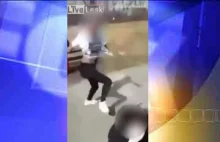 USA - Młoda murzynka atakuje białą kobietę z dzieckiem [Video]