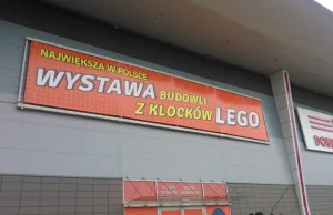 Wystawa klocków LEGO na śląsku.
