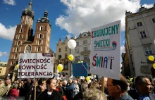 Marsz Świeckości w Krakowie: "Kościół jest instytucją pełną obłudy"