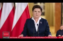 Przemówienie Beaty Szydło oraz Ścigaj (Kukiz`15) miażdży Zembaczyńskiego...