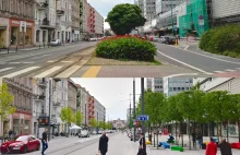 Tak przez 2 lata zmieniła się ulica Święty Marcin w Poznaniu