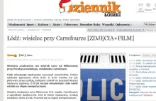 "Wisielec przy Carrefourze", czyli wpadka na Dzienniklodzki.pl