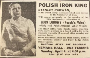 „Zgniótł zębami lufę pistoletu…” – legendarny siłacz Stanisław Radwan