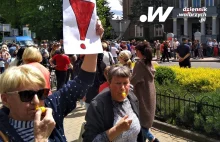 Kamienna Góra. Ponad 200 osób protestowało w obronie szpitala