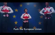 Piosenka o uni Europejskiej wykonaniu małego chłopaca