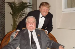 Wałęsa: zainspirowałem Trumpa do kandydowania na prezydenta USA