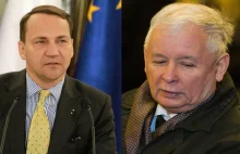 Sikorski pozywa Kaczyńskiego za Smoleńsk. Chce, żeby poseł PiS przeprosił...