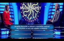 Pytanie o Jarosława Kaczyńskiego w nowych milionerach