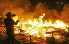 Nocny atak na Majdan (galeria)