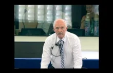 Janusz Korwin-Mikke w Parlamencie Europejskim 16.07.2014 [ENG] [SPAIN]