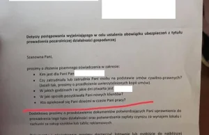 ZUS pyta przedsiębiorców o to, kim są ich znajomi i kto zajmuje się ich dziećmi