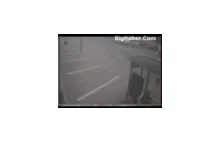 Out of control car hits people at bus stop