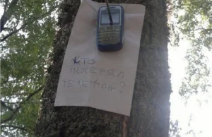 Czy ktos zgubil telefon? Znaleziony u naszych wschodnich sasiadow.