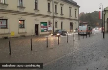 Oriana nad Polską. Wieliczka zalana po kilku minutach