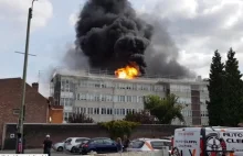 Francja: Kłęby dymu i ogromne płomienie. W szkole wybuchły butle z gazem