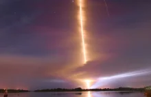 Wyjątkowe zdjęcie ukazujące start rakiety Atlas V-401 z satelitami RBSP + wideo