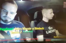 Skazany YouTuber Rafonix prowadzi auto bez zapietych pasów podczas LIVE streama!