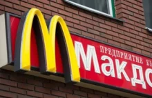Kontrola w ponad stu rosyjskich lokalach McDonald's